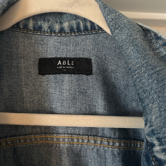 Able Light Blue Denim Jacket - Picture 2 of 2